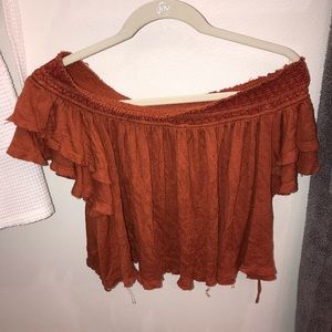 Burnt orange top